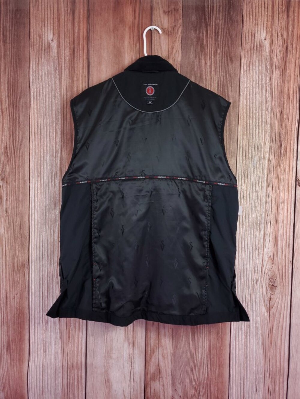 SCOTTEVEST SeV Mens XL Black Travel Vest TEC Multi Pocket Utility Tech Gadget - Picture 4 of 13